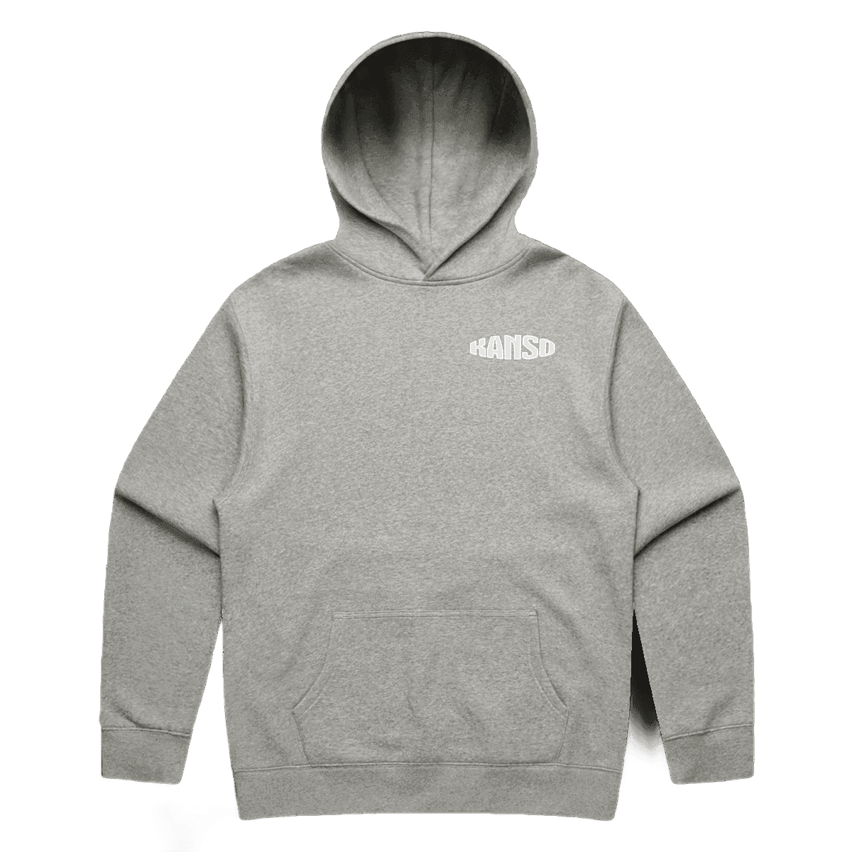 Atomic Heavyweight Hoodie in Grey Marle