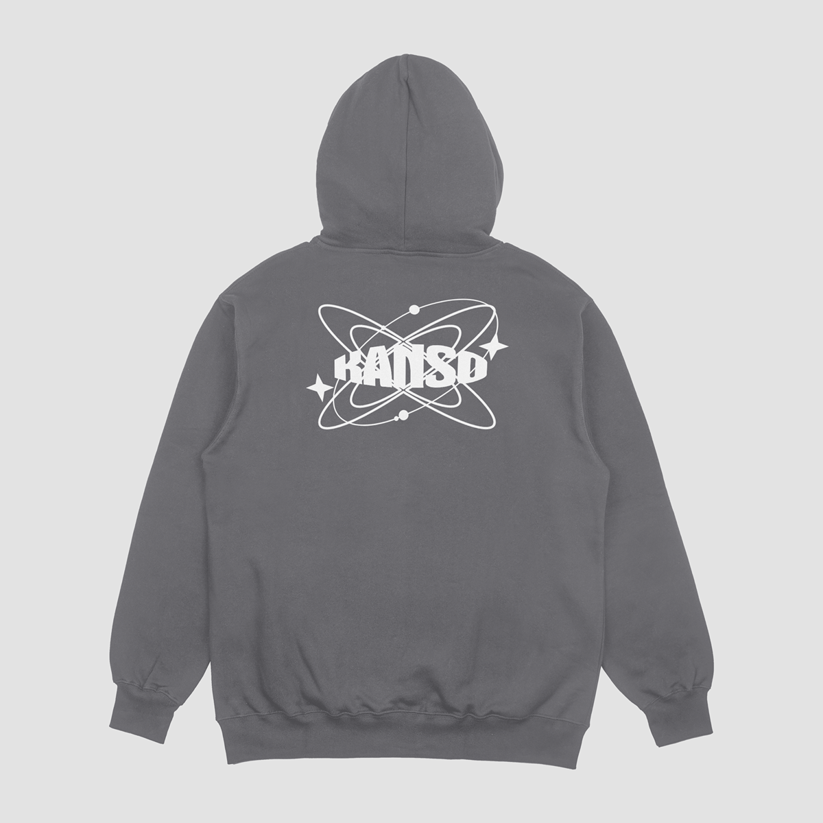 KANSO Atomic Heavyweight Hoodie - Deep Charcoal Grey PREORDER