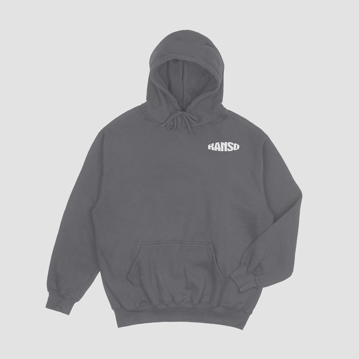 KANSO Atomic Heavyweight Hoodie - Deep Charcoal Grey PREORDER